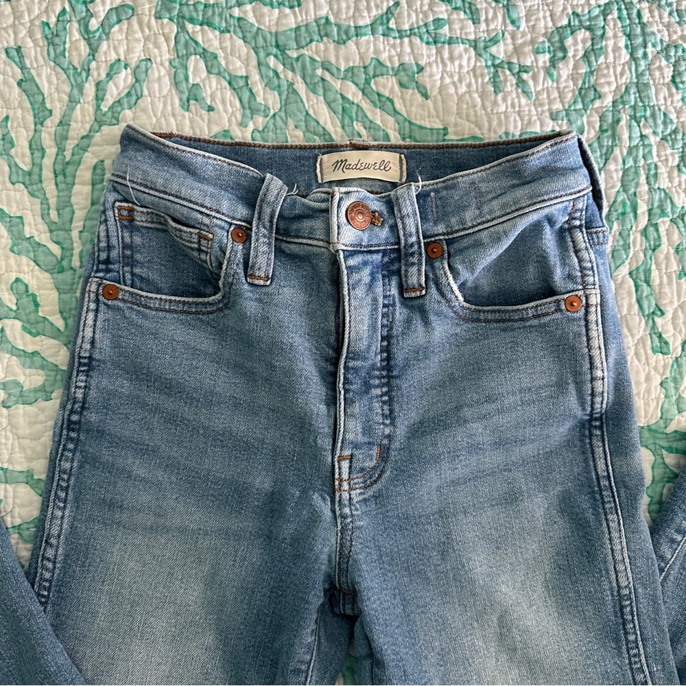 Madewell Stovepipe Jeans 23 Euclid Wash - Picture 5 of 13